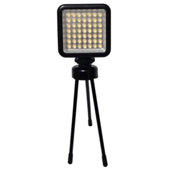 8in Dimmable 5M Light Distance 800Lm LED Video Light + Multi Function Holder,2Pc - Picture 6 of 16